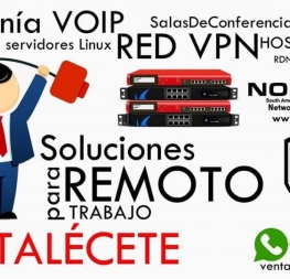 Soluciones para TRABAJO REMOTO a medida !